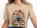 Book Nerd TShirt Floral TShirt Book Lover Gift Reading TShirt Proud Bookworm Shirt Literary Tee Gift for Reader Graphic Tee – Aesthetic Look · Trending Graphic Apparel