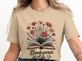 Bookworm Life TShirt Floral Book Design Reading Lover Tee Bookish Shirt Unique Gift Idea Book Reader Apparel Stylish Graphic Tee Graphic Tee – Feel-Good Design · Must-Have Style