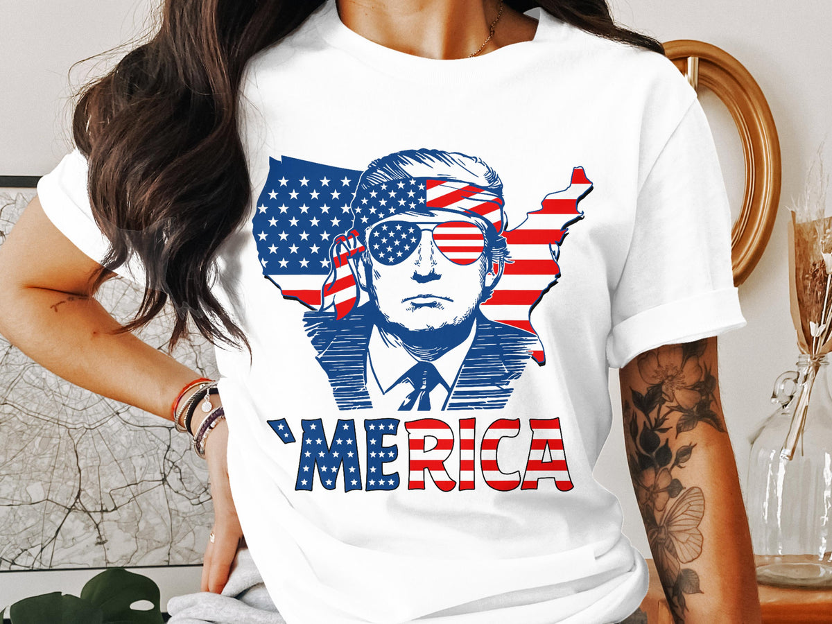 Merica T Shirt Patriotic Tee USA Flag Apparel Political Shirt American Pride Clothing Funny Slogan Shirt Graphic Tee – Fan Favorite · Trending Graphic Apparel