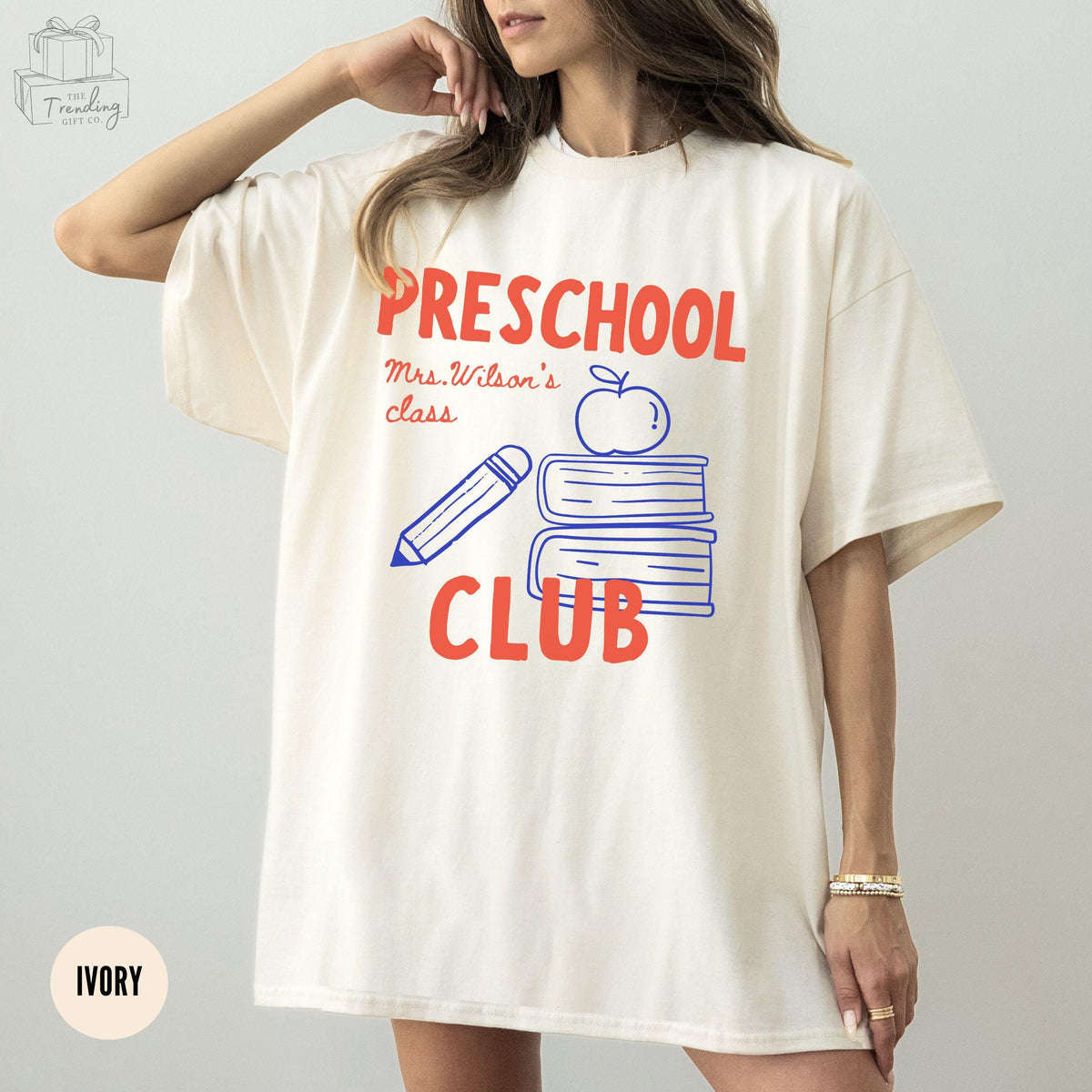 Retro Preschool Teacher Shirt Custom PreK Tshirt Comfort Colors Back to School Tee PreK Squad Personalized Teaching Appreciation Gift Graphic Tee – Everyday Comfort · Trending Graphic Apparel