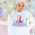 Bitches Love Independence Benjamin Franklin Shirt July 4th TShirt Usa Patriotic Tee 4th of July Party TShirt Trendy Usa Celebration Graphic Tee – Cozy Vibes · Perfect For Daily Wear