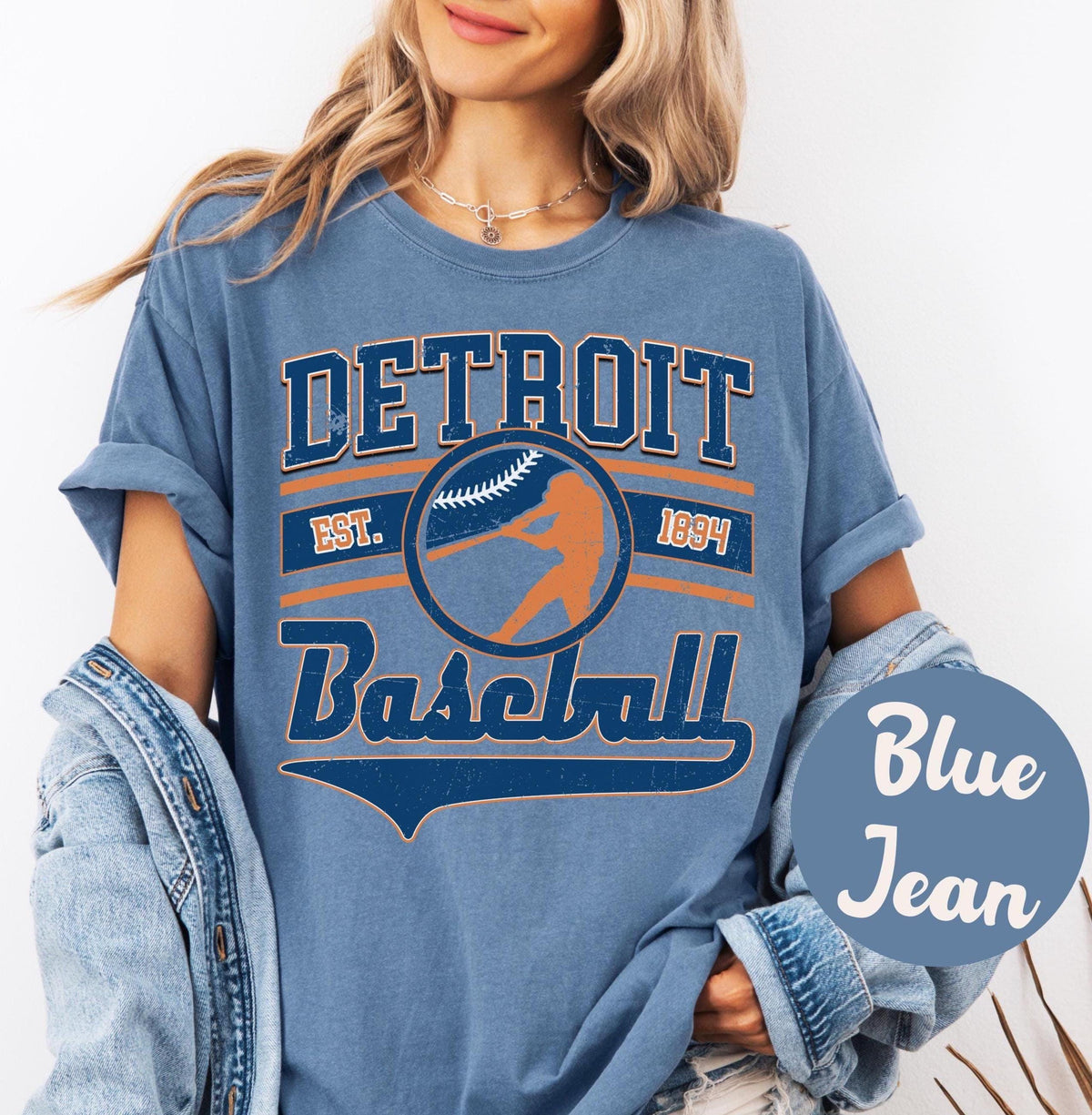 Vintage Detroit Baseball Shirt Trendy Baseball T shirt Cute Game Day T shirt Baseball Season Shirt Detroit Lover Gift Graphic Tee – Premium Graphic · Top Pick For Any Outfit