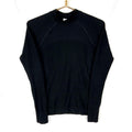 Lululemon Women39s Long Sleeve Rest Less Ribbed Medium Black Graphic Tee – Soft Feel · Great Gift For Fans