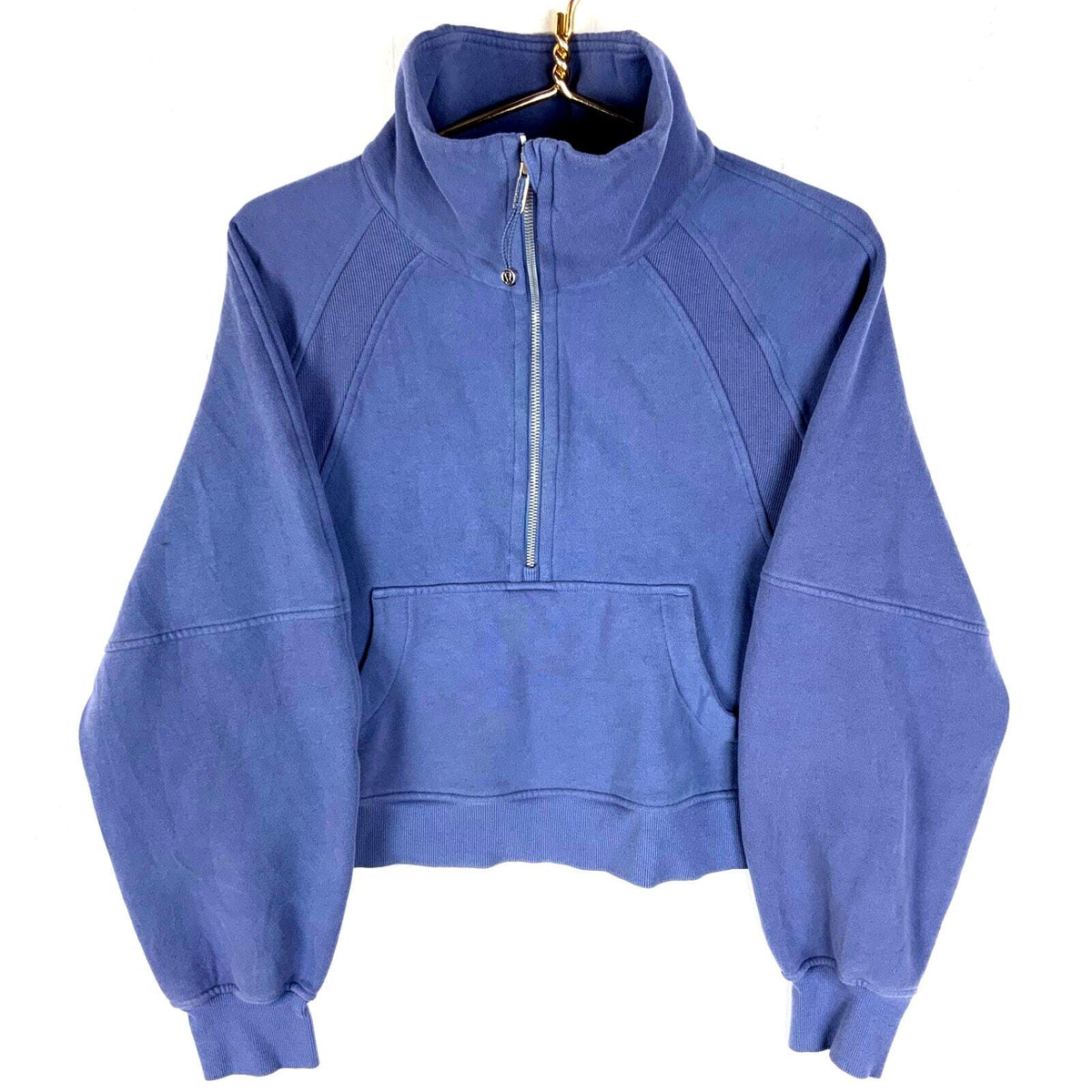 Lululemon Women39s Sweatshirt Medium Purple Half Zip Oversized Sweatshirt – Warm & Stylish · Must-Have Style
