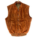 Vintage Roots Leather Vest Brown XL Snap Button Made In Canada 90s Graphic Tee – Warm & Stylish · Must-Have Style