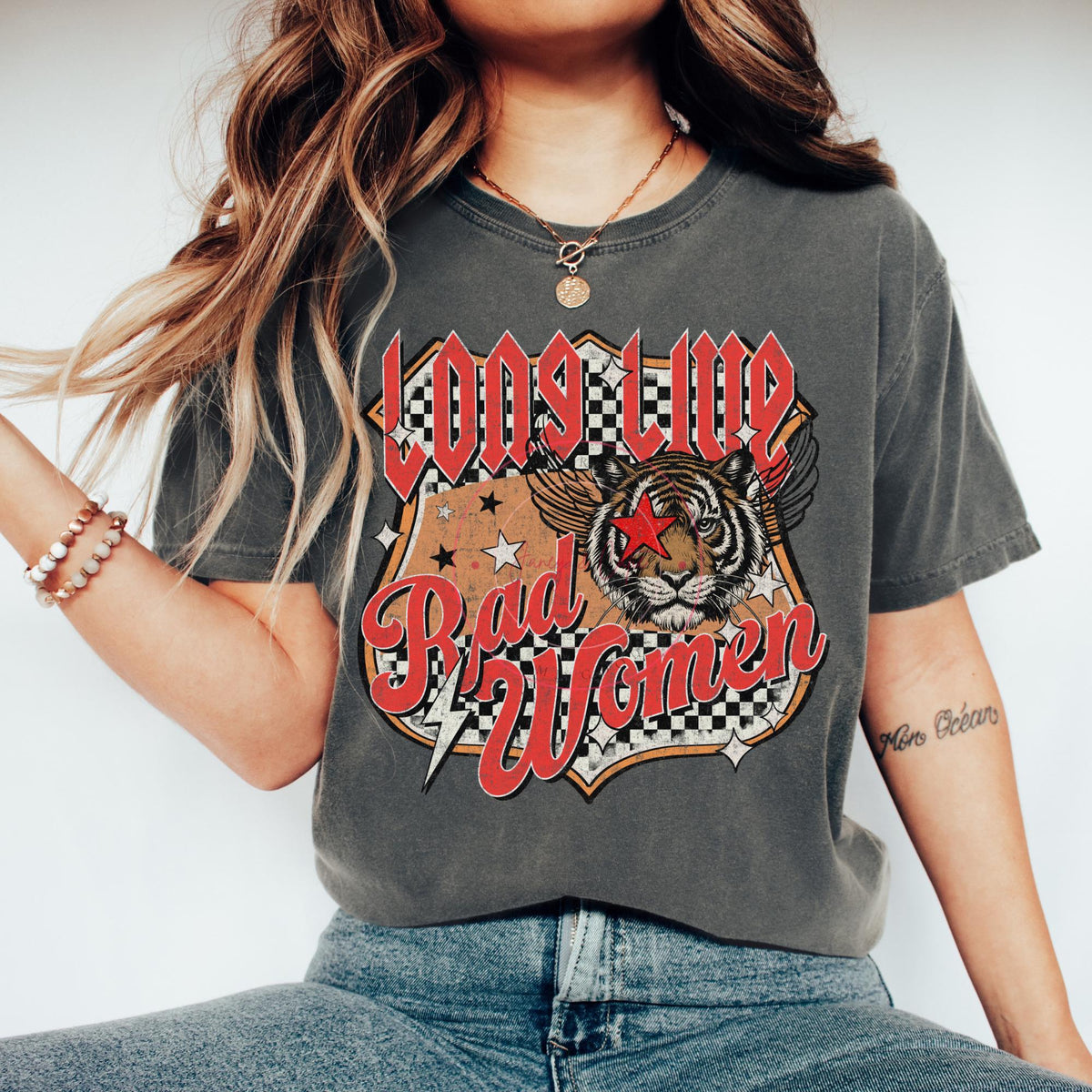 Comfort Colors Long Live Rad Women Badass Women Feminist Shirt Feminist Tee Liber Shirt Protest Shirt Female Empowerment Graphic Tshirt Graphic Tee – Premium Graphic · Great Gift For Fans