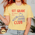 1st Grade Retro Teacher Shirt Custom Teacher Team Shirts Cute First Grade Squad Tshirts Back to School New Teacher Gift Graphic Tee – Feel-Good Design · Trending Graphic Apparel