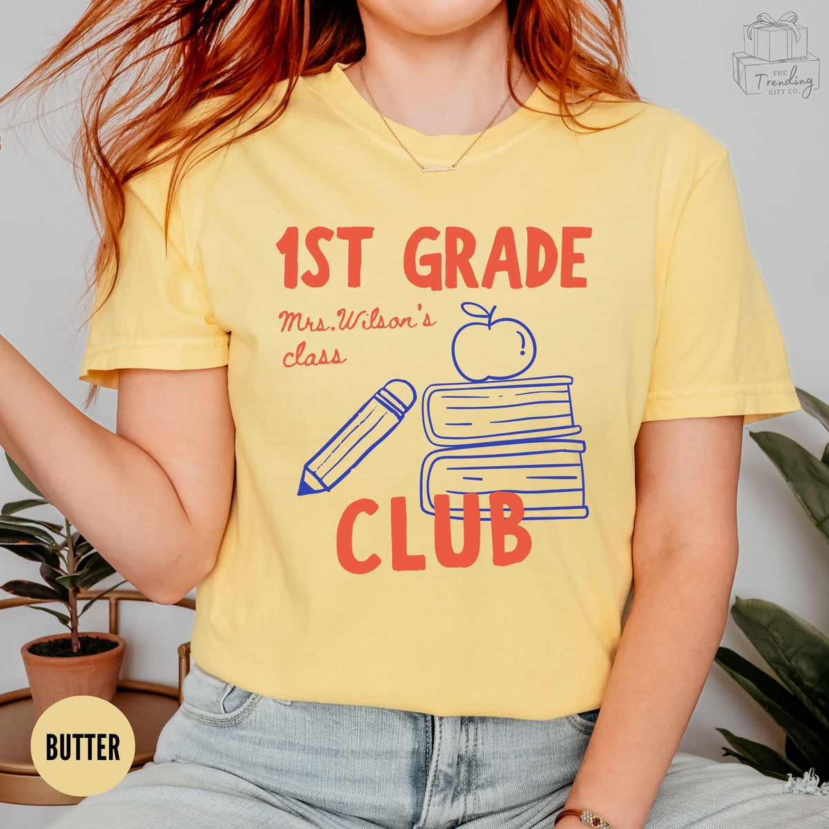 1st Grade Retro Teacher Shirt Custom Teacher Team Shirts Cute First Grade Squad Tshirts Back to School New Teacher Gift Graphic Tee – Feel-Good Design · Trending Graphic Apparel