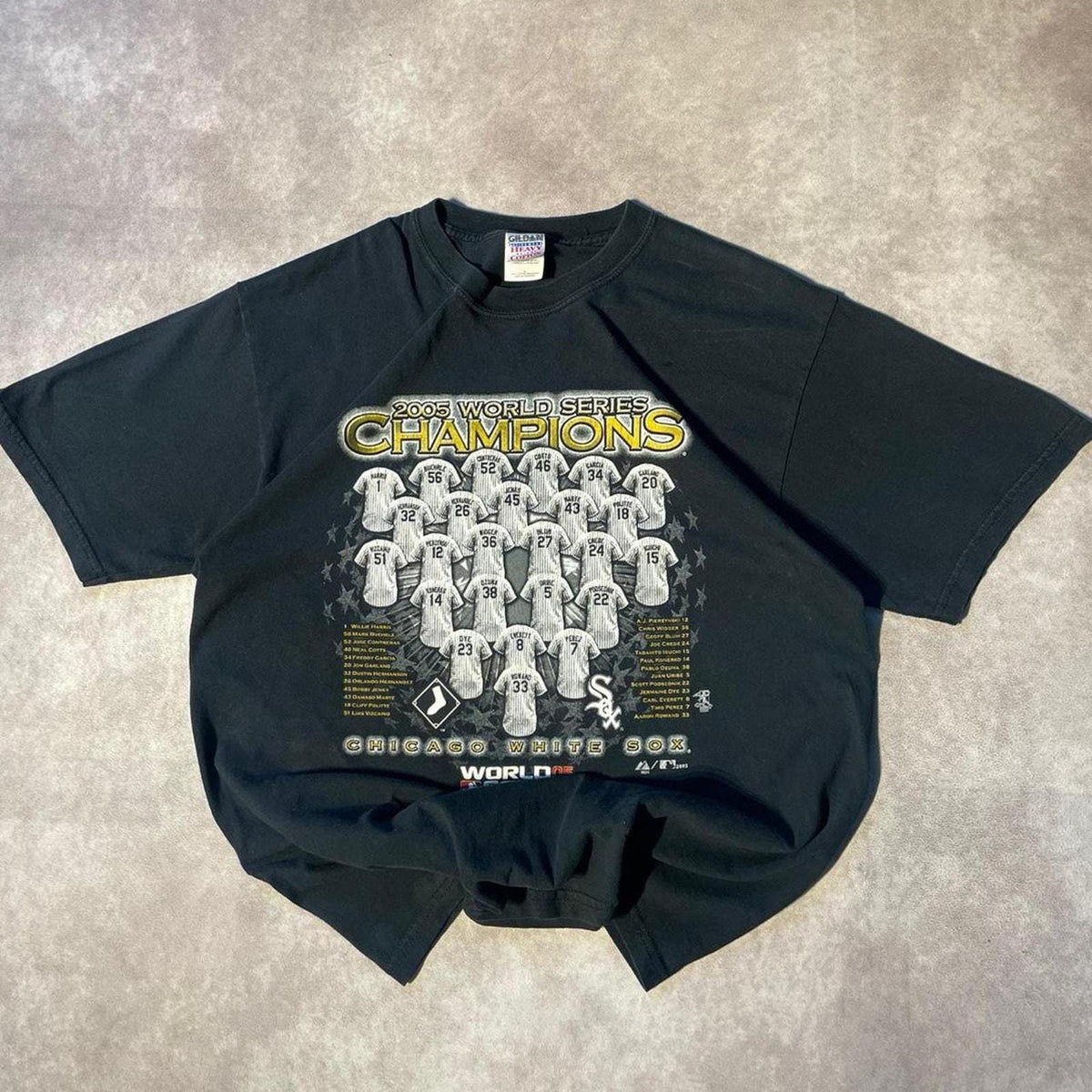 Vintage Chicago White Sox World Series Jersey Tee Shirt Jersey – Aesthetic Look · Great Gift For Fans