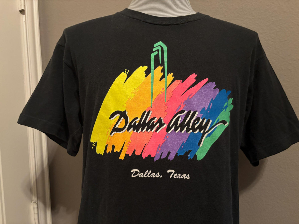 Vintage 90s Dallas Alley Dallas Texas Landmark Tshirt XL Graphic Tee – Cozy Vibes · Must-Have Style
