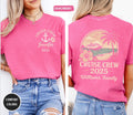 Custom Cruise Crew 2025 Unisex Matching Cruise Crew Comfort Colors Shirt Cruise Ship Vacation Tee Bachelorette Boat Shirt Cruise Gift Graphic Tee – Premium Graphic · Perfect For Daily Wear