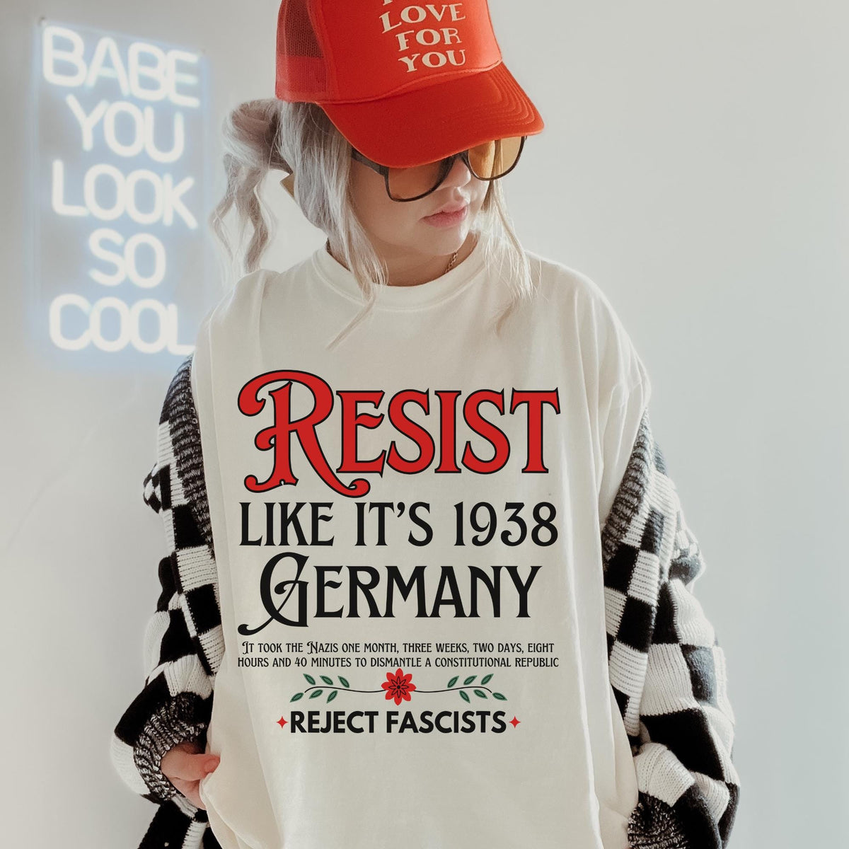 Resist Like It39s 1938 Germany Shirt Anti Maga Anti Trump Democrat Shirt Protest Shirt Activist Shirt Fuck Trump Liberal Tee Graphic Tee – Everyday Comfort · High-Quality Print