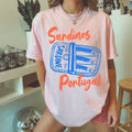 Comfort Colors Sardines Portugal Les Sardines Shirt Tinned Fish Sardines Shirt Downtown Girl Old Money Aesthetic Trendy Tshirt Coastal Graphic Tee – Aesthetic Look · High-Quality Print
