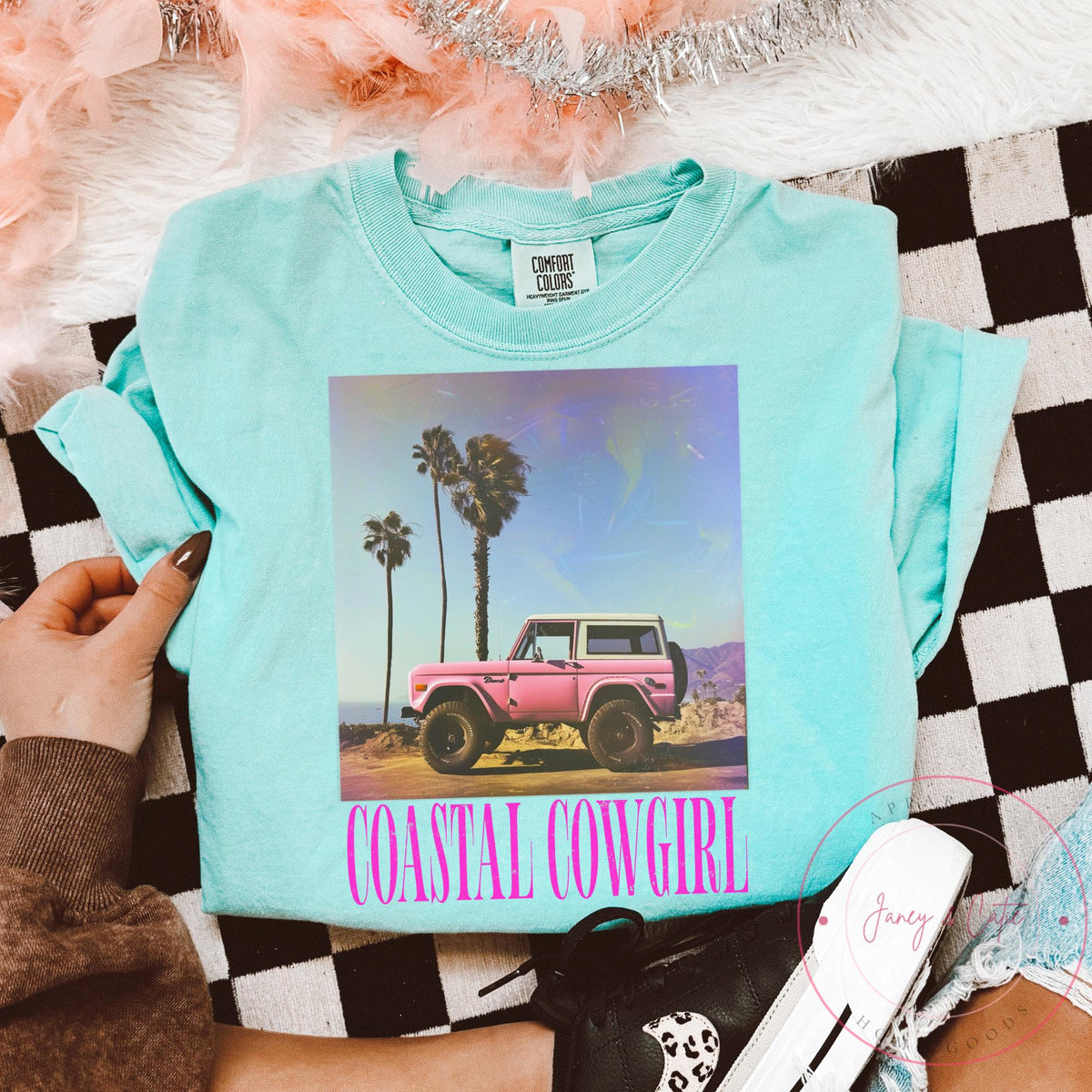 Coastal Cowgirl Shirt Western Collage Rodeo Shirt Country Girl Shirt Retro Western Shirt Trendy Aesthetic Tshirt Oversized Graphic Tshirt Graphic Tee – Premium Graphic · Great Gift For Fans