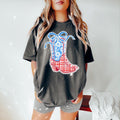 July 4th Boots Shirt USA Patriotic Tee 4th of July Party TShirt Trendy Usa Celebration Shirt Patriotic Tshirt Patriotic Shirt Graphic Tee – Warm & Stylish · Trending Graphic Apparel