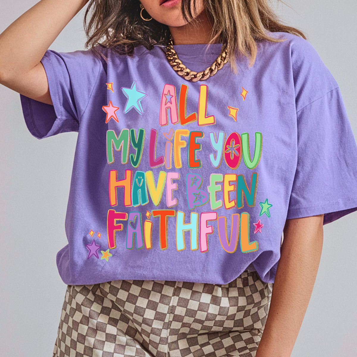 All My Life You Have Been Faithful Jesus Shirt Christian Streetwear Christian Apparel Jesus is King Faith Clothing Christian TShirt Graphic Tee – Everyday Comfort · Must-Have Style