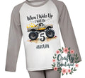 5th Birthday PJs When I Wake Up I Will Be Five Monster Truck Pajamas Fifth Birthday Gift Personalised Name Nightwear Car Theme 1397 Graphic Tee – Feel-Good Design · Top Pick For Any Outfit