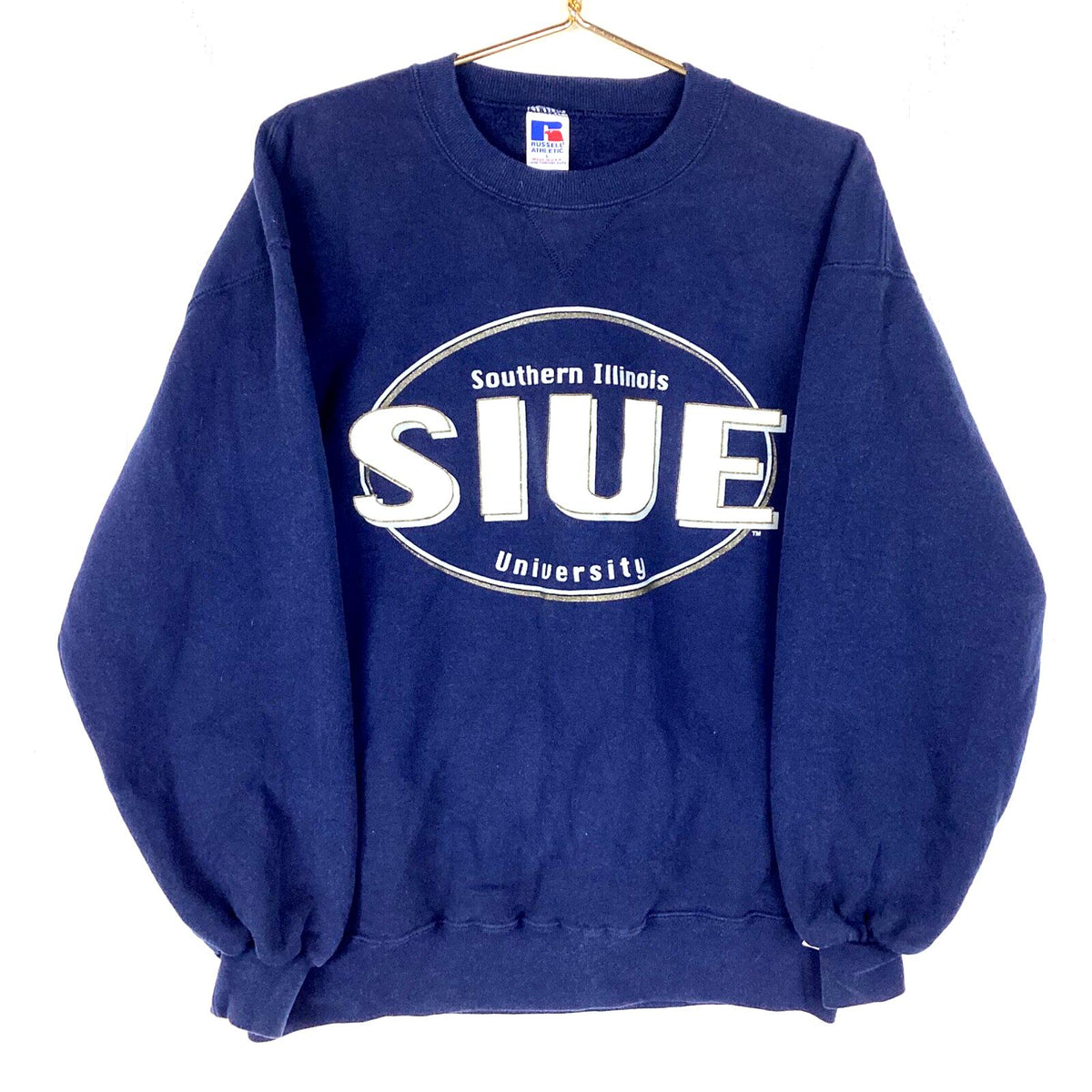 Vintage Southern Illinois Cougar Sweatshirt Large Blue Russell Athletic Ncaa Sweatshirt – Fan Favorite · Must-Have Style