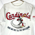 Vintage Arizona Cardinals Tshirt Large Mlb Take Me Out To The Ball Game 1990 Graphic Tee – Easygoing Wear · Trending Graphic Apparel