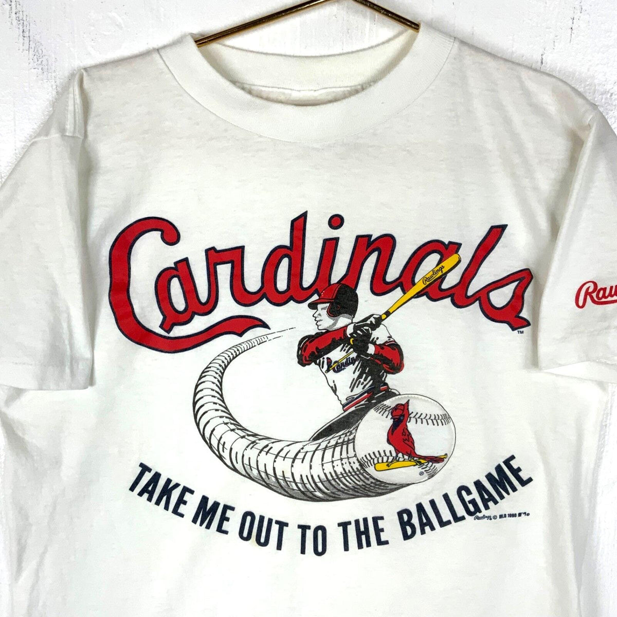 Vintage Arizona Cardinals Tshirt Large Mlb Take Me Out To The Ball Game 1990 Graphic Tee – Easygoing Wear · Trending Graphic Apparel