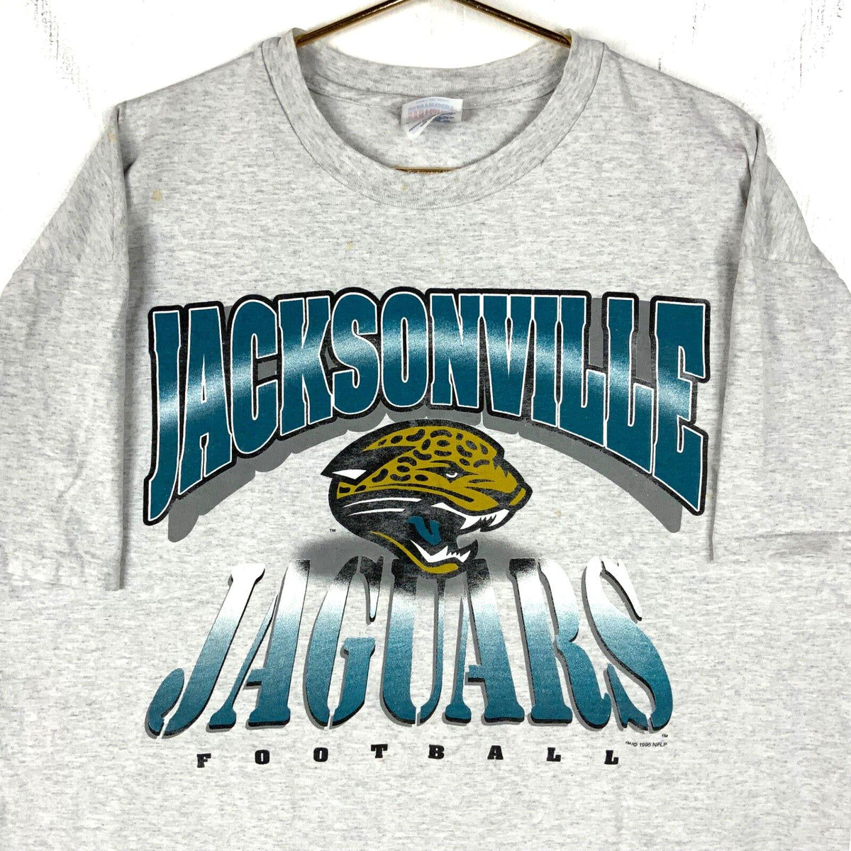 Vintage Jacksonville Jaguars Tshirt 2XL Single Stitch Made Usa 1995 Nfl 90s Graphic Tee – Feel-Good Design · Great Gift For Fans