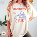 Kindergarten Teacher Shirt Retro Back to School Tshirt Custom Elementary School Kindergarten Team 1st Day Of School Tee Graphic Tee – Fan Favorite · Great Gift For Fans