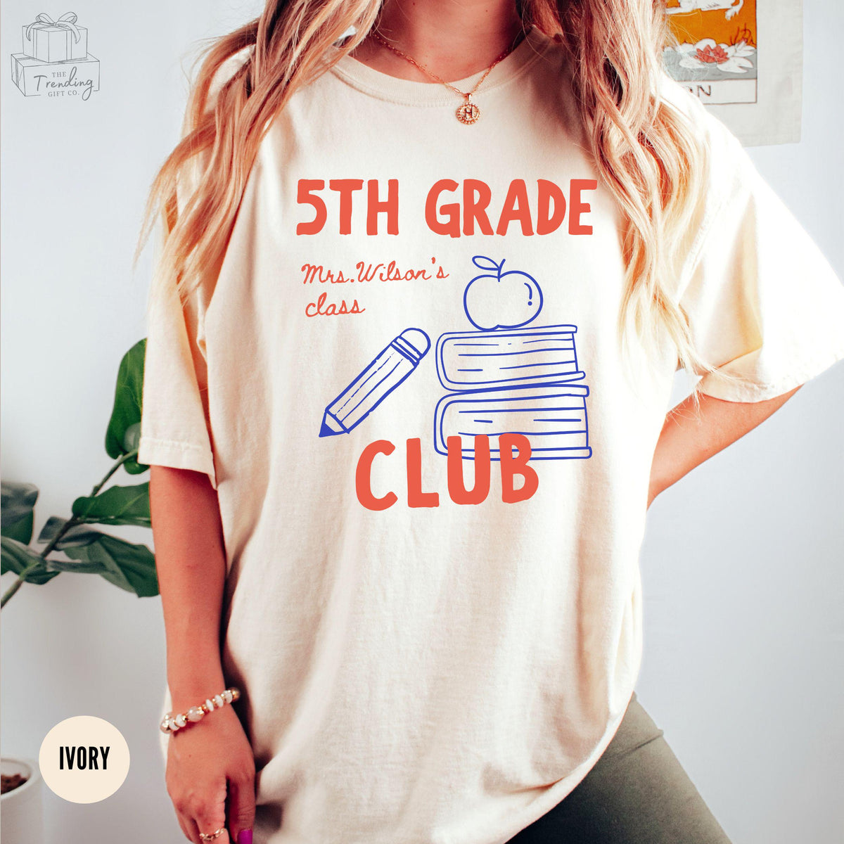 Custom Fifth Grade Teacher Retro Shirt 5th Grade Teach Team Shirt Back to School Tee Elementary School New Teacher Gift Graphic Tee – Premium Graphic · High-Quality Print