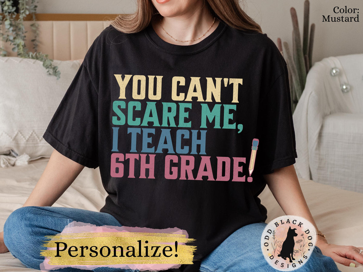 Funny Teacher Shirt Personalized Teacher Custom Class Tee Back to School Classroom Gift for Teacher Appreciation Cute Teacher Sweatshirt Sweatshirt – Soft Feel · Great Gift For Fans