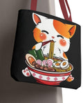 Cat Noodle Tote Bag ramen cat tshirt Perfect for Cat Lovers Eco Friendly Bag Shopping Beach School Gift Idea for cat owner ramen Tote Bag – Premium Graphic · Top Pick For Any Outfit
