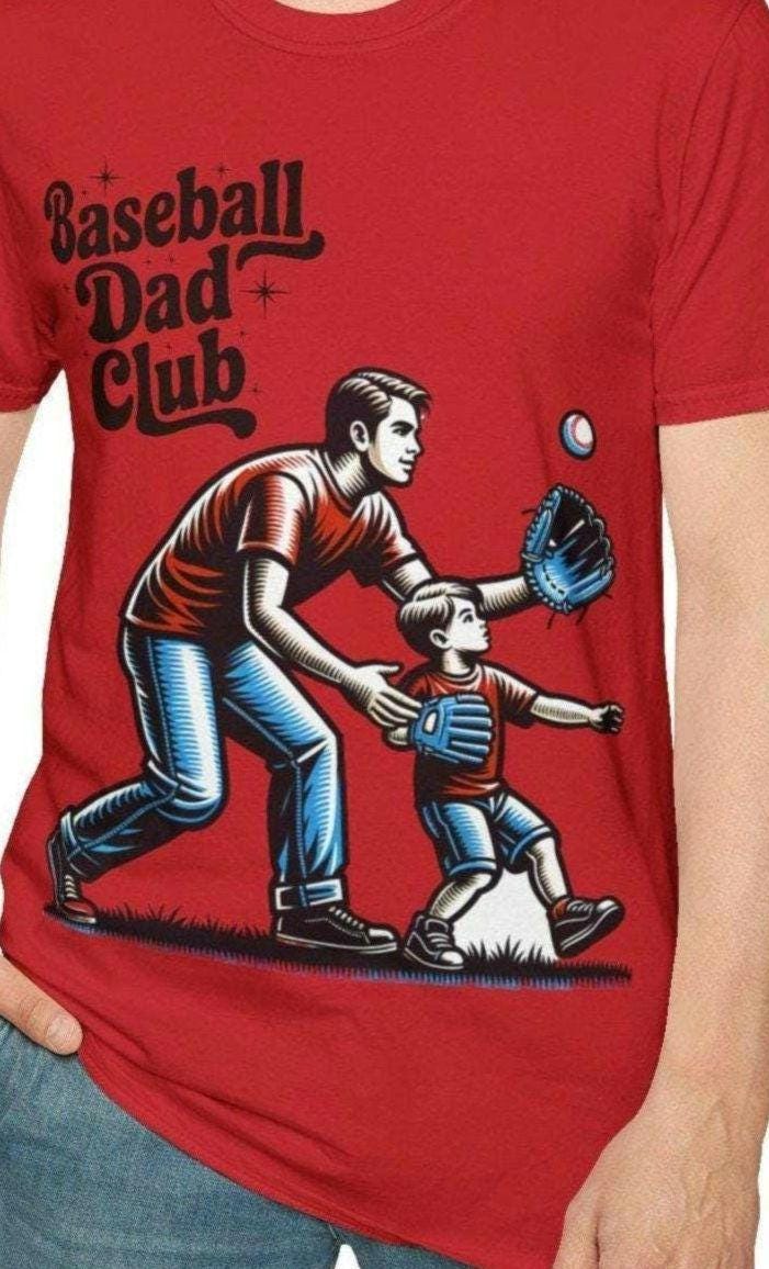 Baseball Dad T Shirt Softstyle Tee Unisex Shirt Sports Fan Gift Father39s Day Shirt Gift for Dad Gift for Him Baseball daddy Shirt Graphic Tee – Fan Favorite · Perfect For Daily Wear