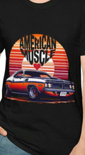American Muscle Car Classic Car sport carUnisex T Shirt Vintage Auto Tee American Muscle Shirt Car Enthusiast Apparel Gift for Him Graphic Tee – Premium Graphic · Trending Graphic Apparel