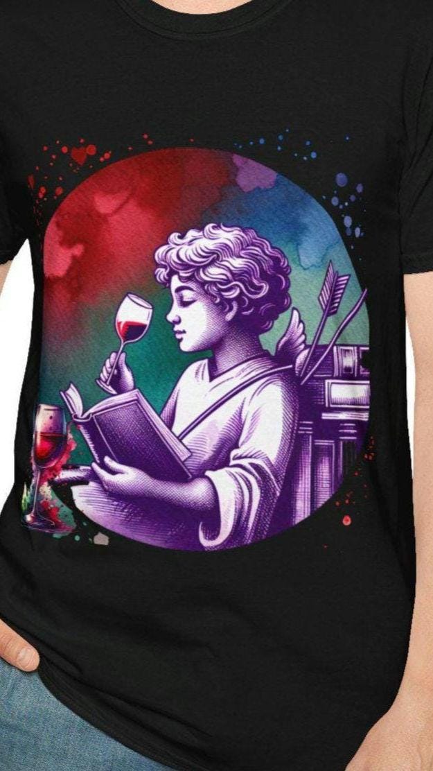 Books and Wine Relax Time Unisex Softstyle T Shirt Reading and Drinking Tee Book Lover Gift Bookworm Shirt Wine Lover Top Relaxing Graphic Tee – Soft Feel · Perfect For Daily Wear