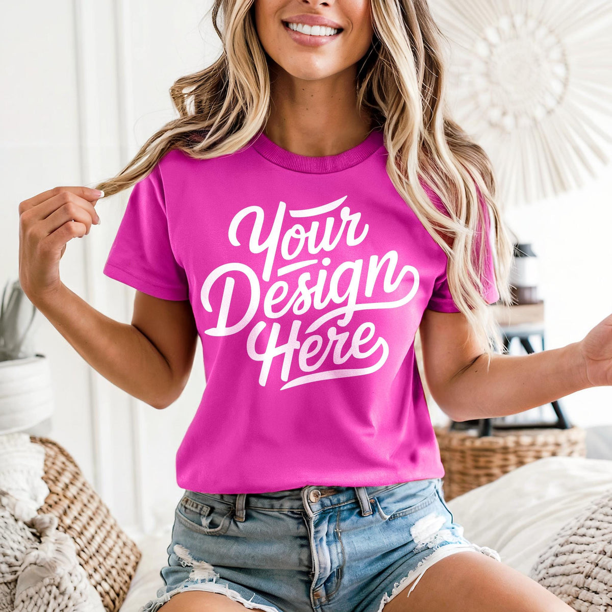 Berry Bella Canvas 3001 T Shirt Mockup 3001 Bella Canvas Shirt Model Mockup T Shirt Mockup Bella Canvas Clean T Shirt Berry Boho Mockup Graphic Tee – Bold Style · Great Gift For Fans