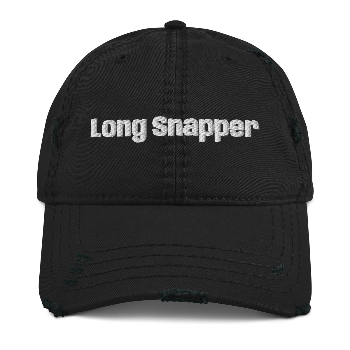 Long Snapper Hat Football hat Gift for him NFL Hat Distressed Dad Hat Graphic Tee – Premium Graphic · High-Quality Print