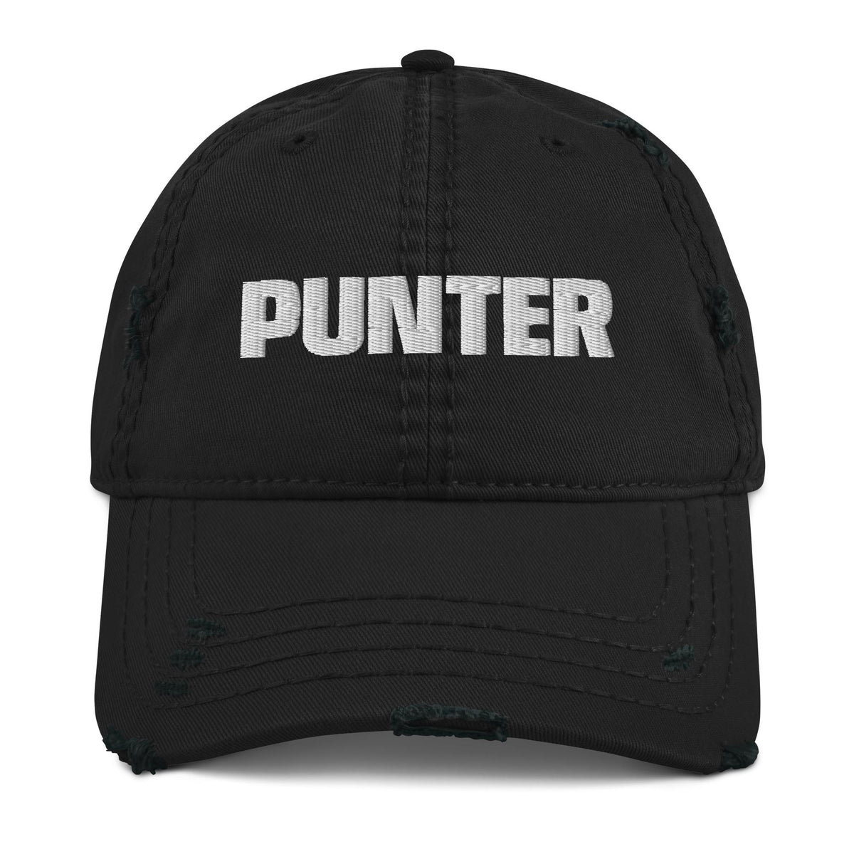 Punter Hat Football Hat Gift for Him NFL Hat Distressed Dad Hat Graphic Tee – Aesthetic Look · Top Pick For Any Outfit