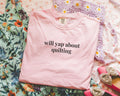 Cute Quilting Tee Shirt for Grandma Who Loves Making Quilts Mother39s Day Present for Quilter Gift for Quiltmaker or Quilt Lover Sewing Tee Graphic Tee – Cozy Vibes · Must-Have Style