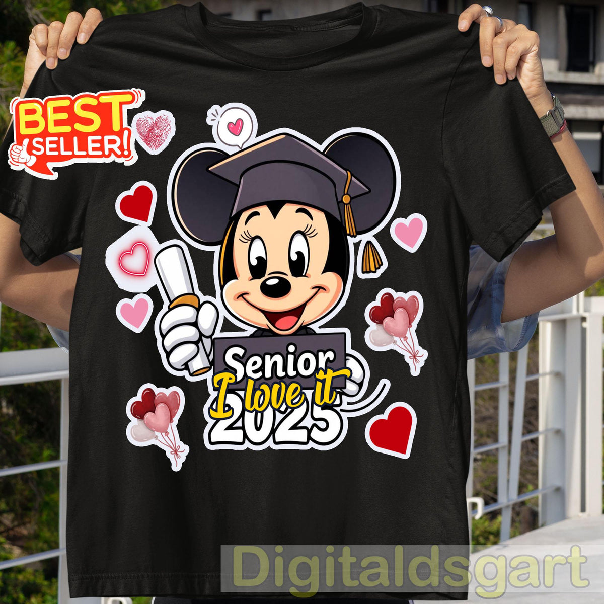 Senior 2025 Shirt Senior 2025 Shirt I love It Senior Retro Shirt Senior 2025 Retro Shirt Class of 2025 Senior Shirt Graduation Gift Graphic Tee – Everyday Comfort · High-Quality Print