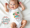 My First Holiday Baby Grow 1st Holiday Baby Vest Personalised Baby Gift Kids 1st Holiday Tshirt Summer Outfit Baby Boy Gift 1372 Graphic Tee – Soft Feel · Trending Graphic Apparel