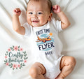 First Time Flyer Baby Grow Kids Tshirt Summer Plane Outfit 1st Time Flying T Shirt Baby39s First Flight Top Cute Airplane Romper 1377 Graphic Tee – Feel-Good Design · Trending Graphic Apparel