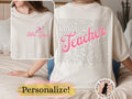 Custom Teacher Shirt Personalized Teacher Name Class Tee Back to School Classroom Gift for Teacher Appreciation Cute Teacher Team Gift Graphic Tee – Easygoing Wear · Must-Have Style