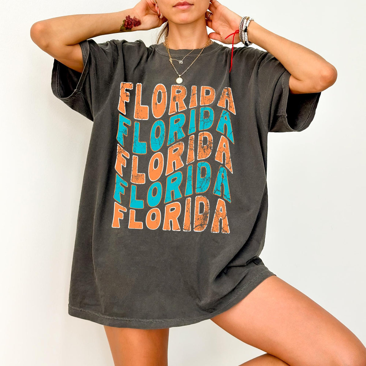Florida Shirt Summer Vacation Shirt Girls Trip Shirt Florida Tee Florida Tshirt Florida Tee Graphic Tee – Bold Style · High-Quality Print