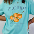 Florida Sunshine State Oranges Beach Tshirt Gift Tee Family Vacation Shirt Graphic Tee – Aesthetic Look · Must-Have Style