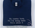 Custom Embroidered Sweatshirt with Personalized Text Custom Name Sweatshirt Gift Minimalist Embroidery Sweater for Birthday Gift For Dad Sweatshirt – Warm & Stylish · High-Quality Print