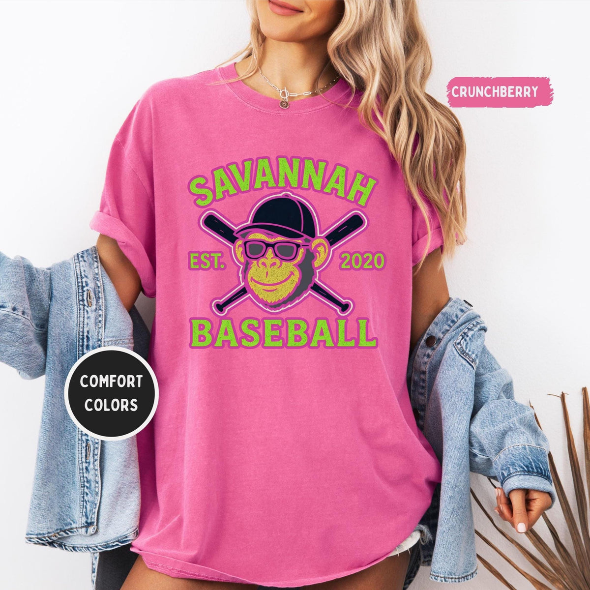 Savannah Party TShirt Baseball Tee Comfort Colors Shirt Savannah Party Animal Unisex GarmentDyed Top Retro Savannah Tshirt Graphic Tee – Aesthetic Look · Trending Graphic Apparel