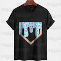 Baseball Ice Cream Drip PNG Design for T Shirt Sublimation Fun Softball Graphic Tee Digital Download PNG for Custom Apparel Gifts Graphic Tee – Premium Graphic · High-Quality Print