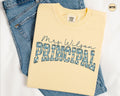 Custom Principal Shirt Principal Gift Daisy Teacher Appreciation Shirt Floral Back to School Teacher Team Shirts Graphic Tee – Easygoing Wear · Perfect For Daily Wear