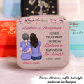 Mothers And Daughters Never Truly Part Family Personalized Custom Jewelry Box Gifts For Mom Mother Of The Bride Gift Long Distance Gift Graphic Tee – Warm & Stylish · Top Pick For Any Outfit