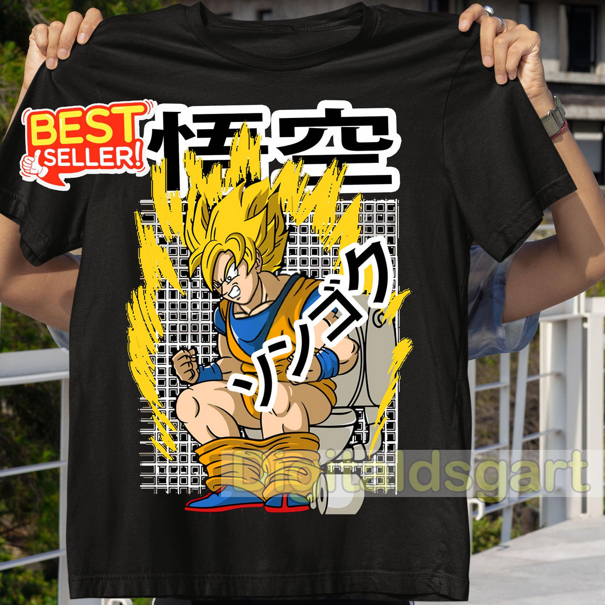 Vintage 90s anime Parodi Goku shirt 90s Anime Hero Vibes Legendary Saiyan Fighter Shirt Senlong Mode goku super saiyan is pooping Graphic Tee – Cozy Vibes · Great Gift For Fans
