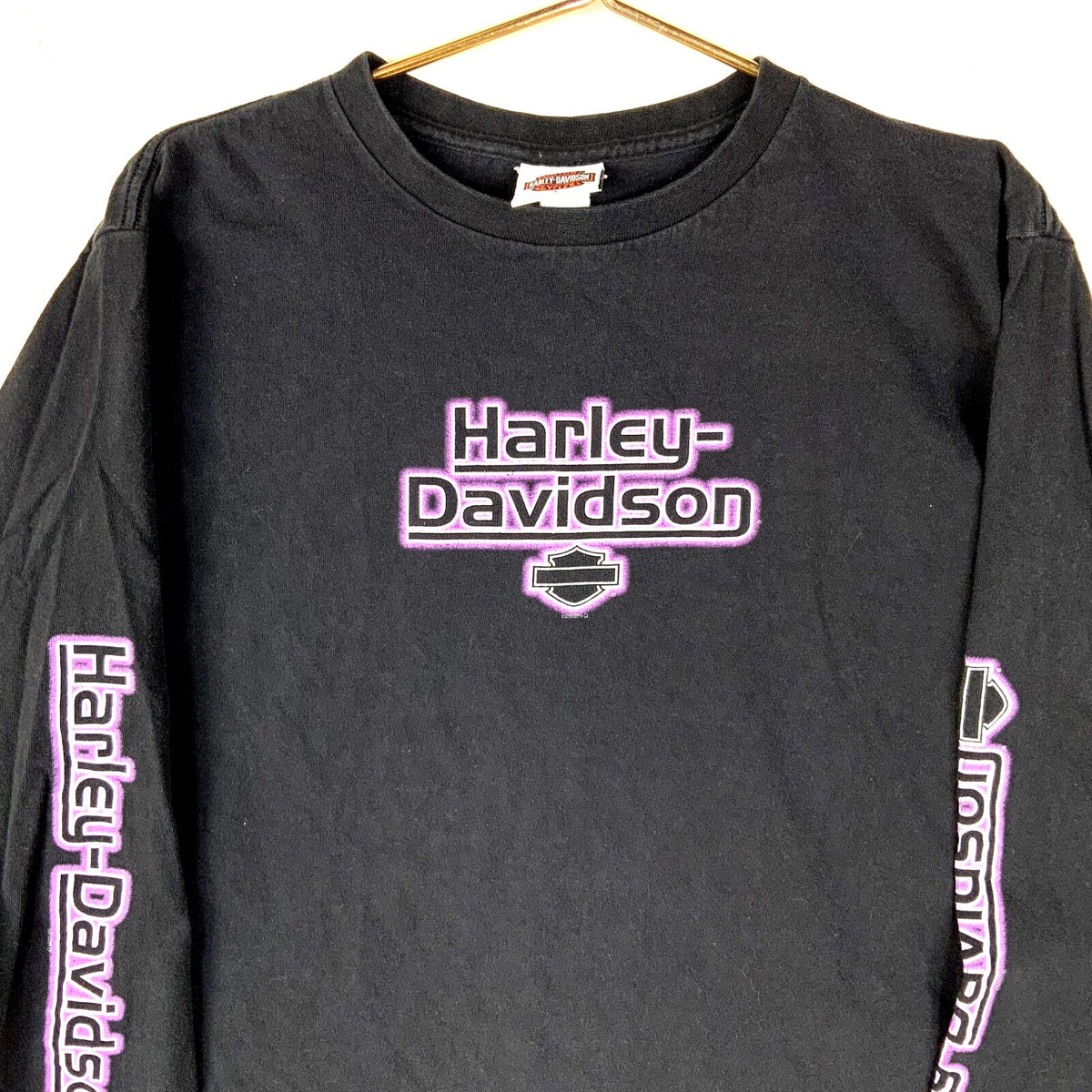 Vintage Harley Davidson TShirt Women39s Large Black Long Sleeve 2003 Canada Y2K Graphic Tee – Premium Graphic · Must-Have Style