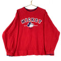 Vintage Disneyland Mickey Mouse Sweatshirt Crewneck Size 2XL Red Sweatshirt – Warm & Stylish · Must-Have Style